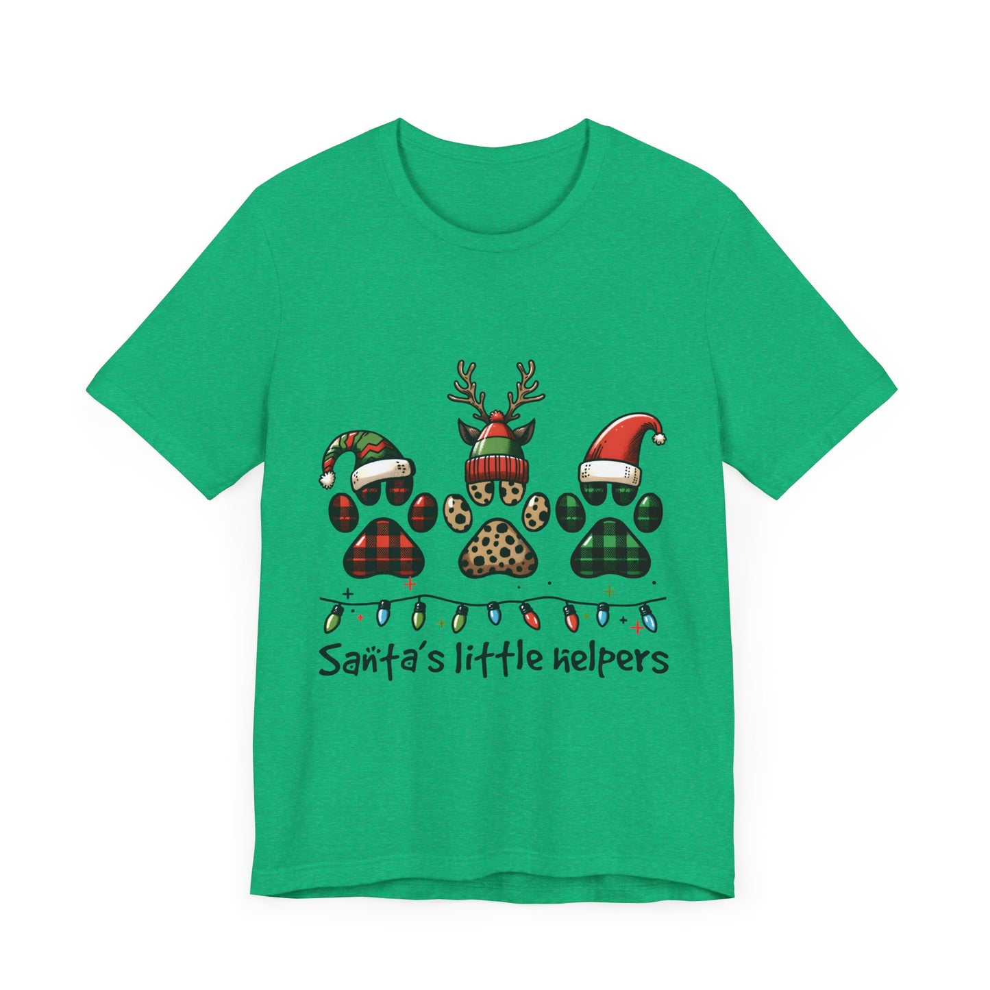 Unisex Jersey Short Sleeve Tee Santa´s Little Helpers