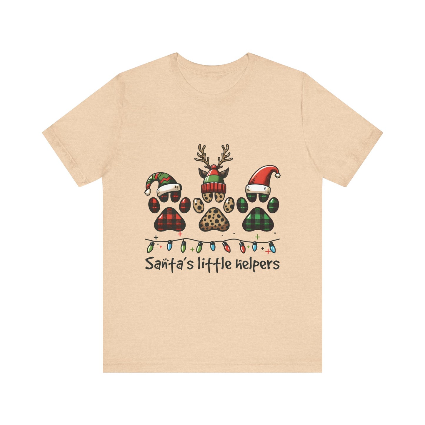 Unisex Jersey Short Sleeve Tee Santa´s Little Helpers