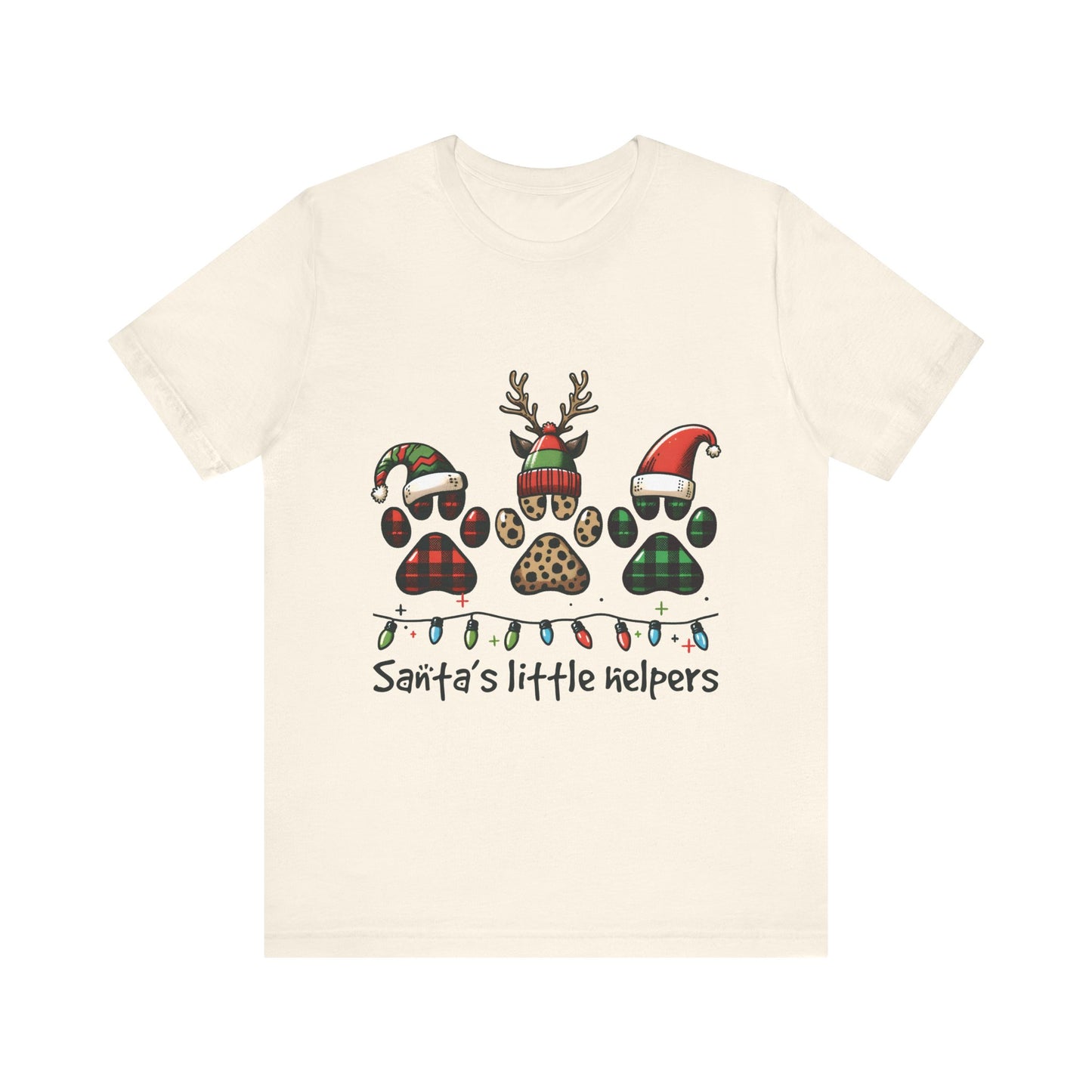 Unisex Jersey Short Sleeve Tee Santa´s Little Helpers