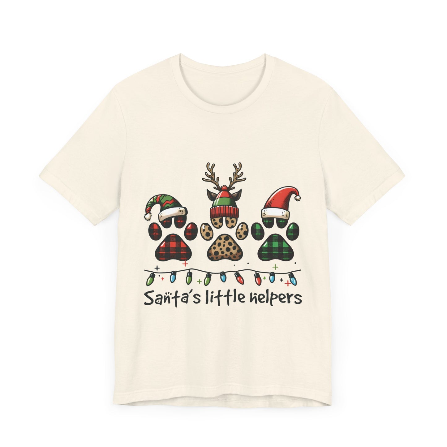 Unisex Jersey Short Sleeve Tee Santa´s Little Helpers