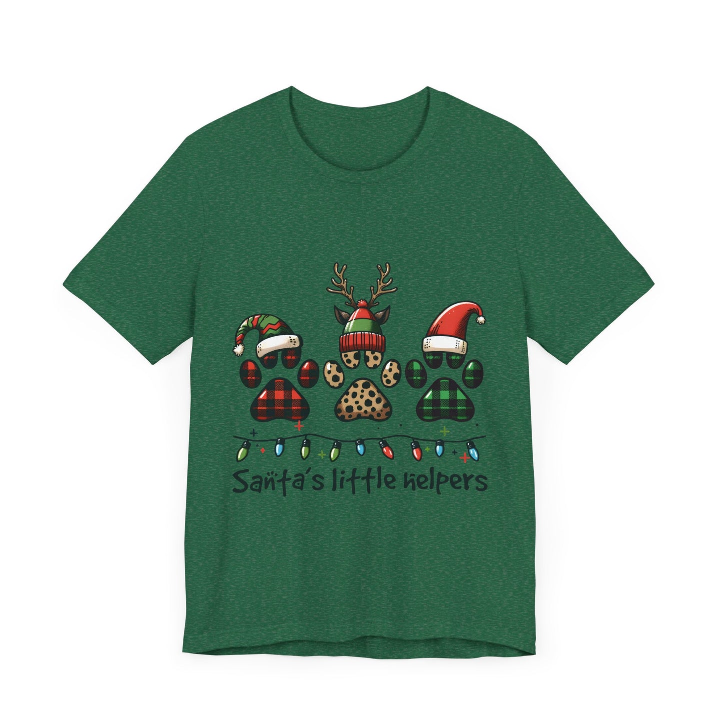 Unisex Jersey Short Sleeve Tee Santa´s Little Helpers