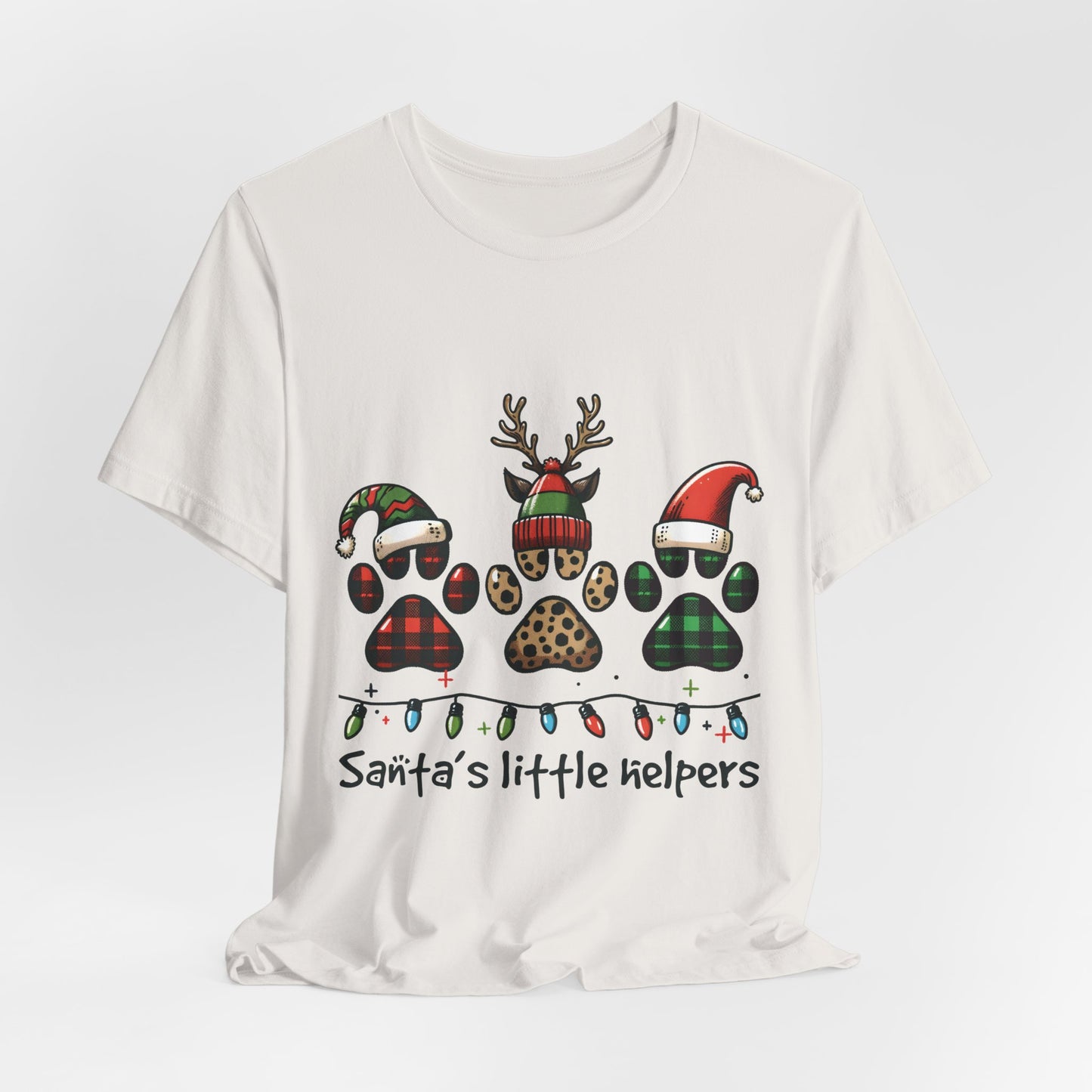 Unisex Jersey Short Sleeve Tee Santa´s Little Helpers