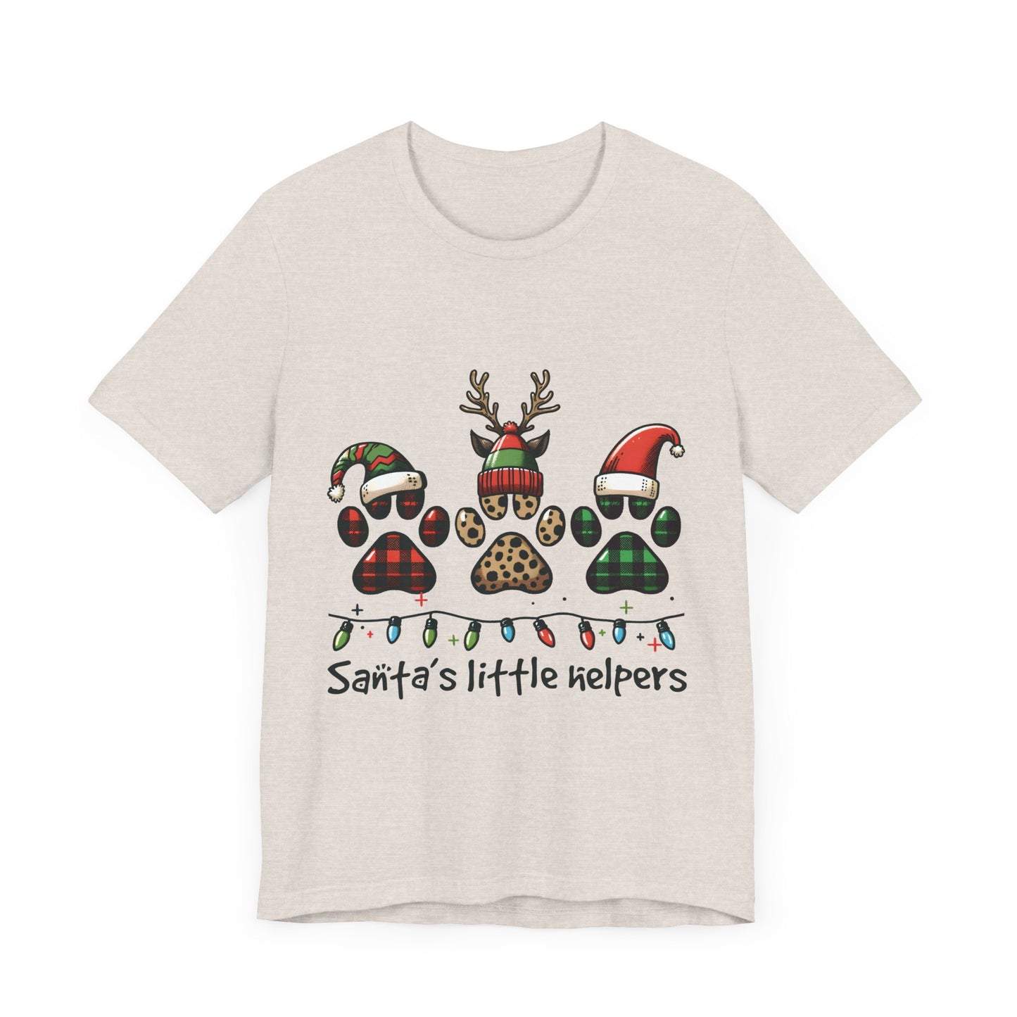 Unisex Jersey Short Sleeve Tee Santa´s Little Helpers