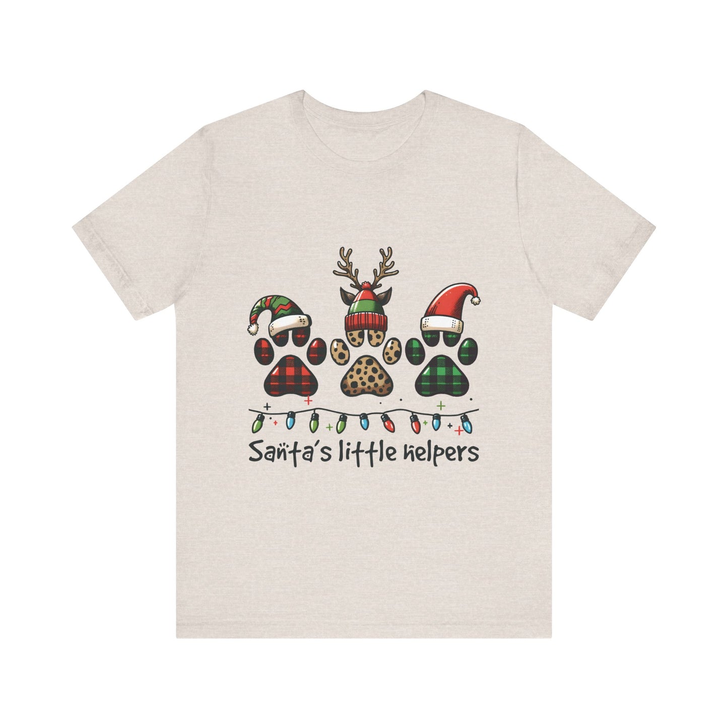 Unisex Jersey Short Sleeve Tee Santa´s Little Helpers