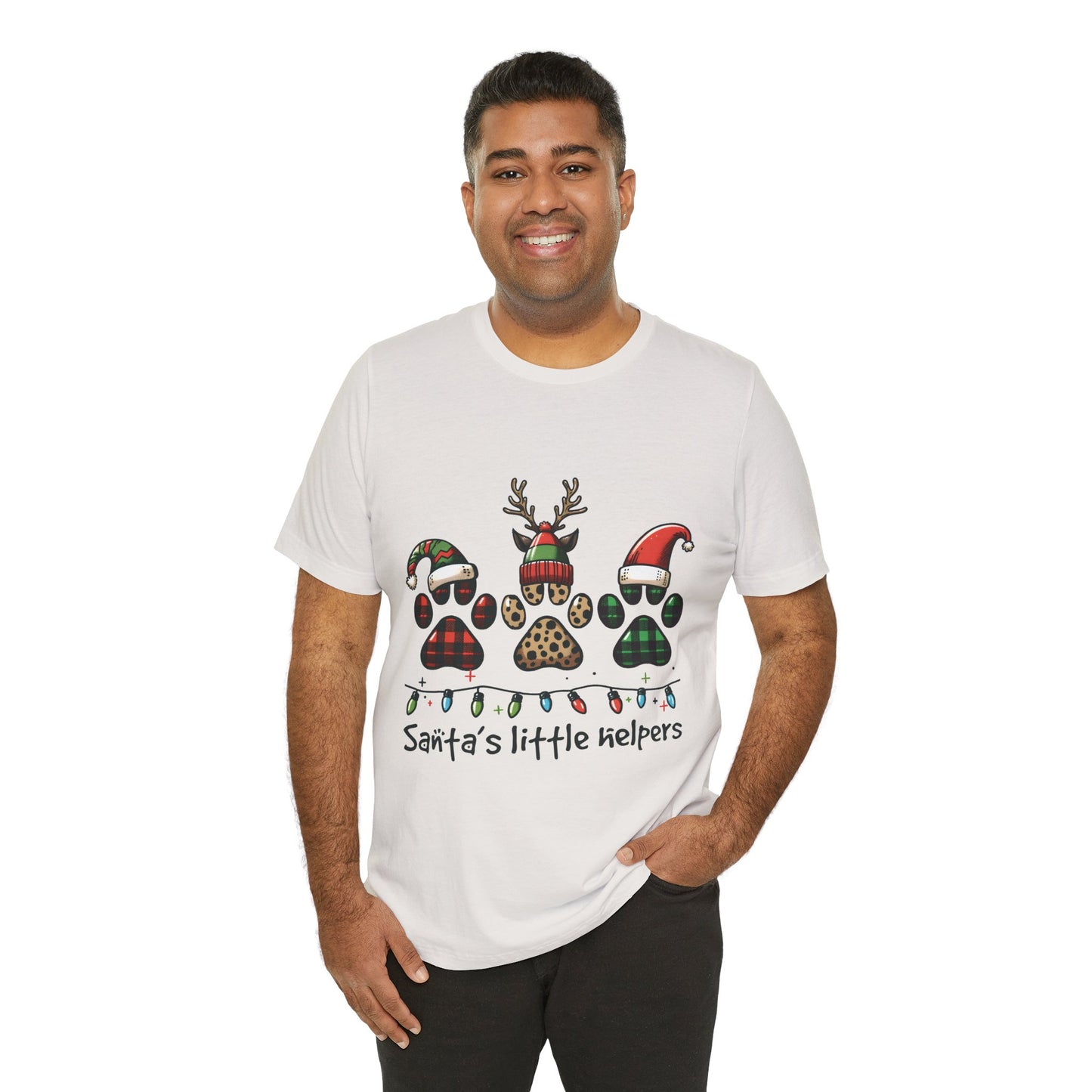 Unisex Jersey Short Sleeve Tee Santa´s Little Helpers