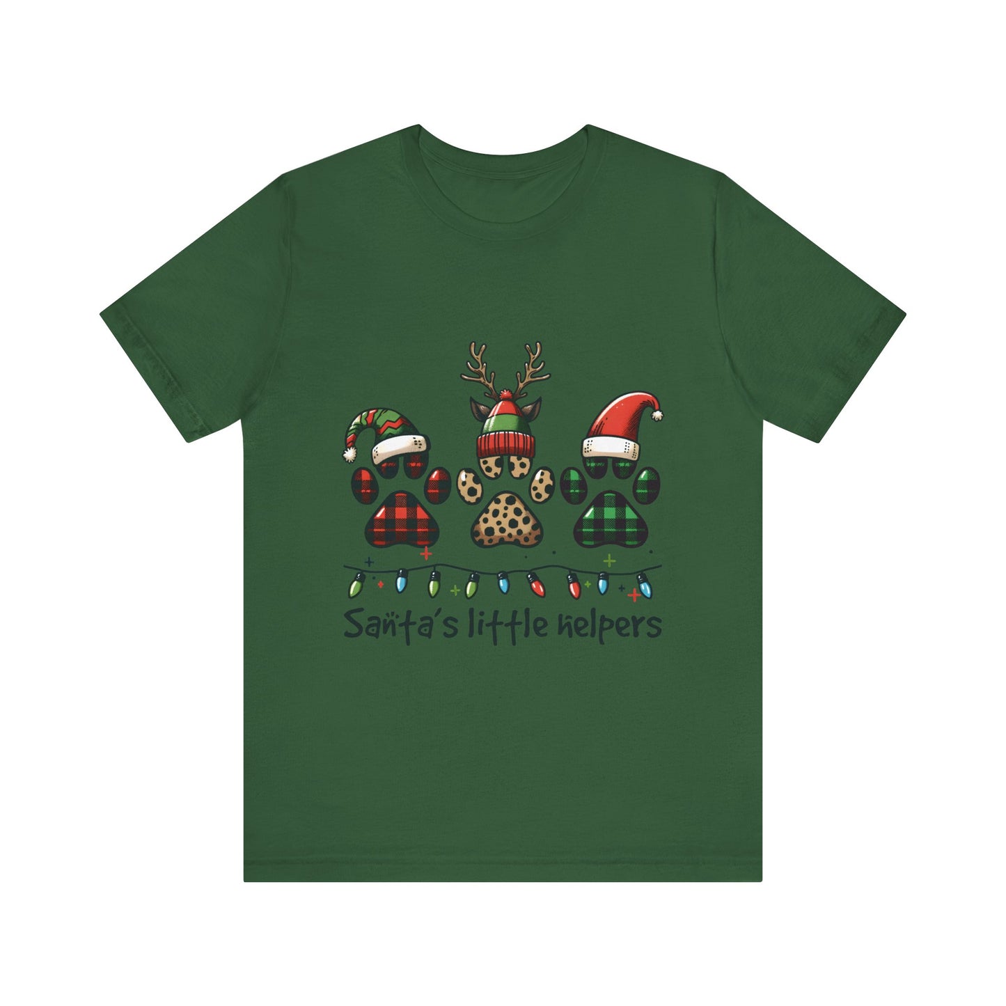 Unisex Jersey Short Sleeve Tee Santa´s Little Helpers