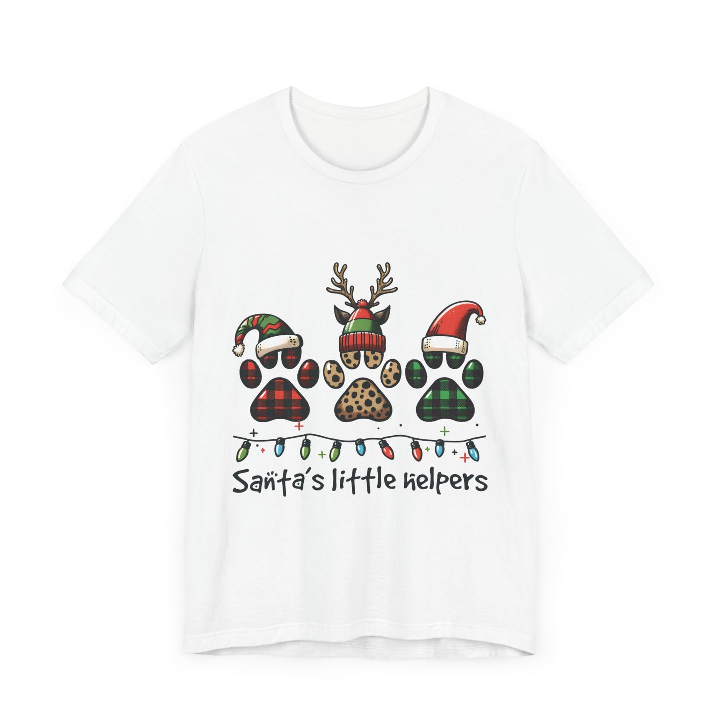 Unisex Jersey Short Sleeve Tee Santa´s Little Helpers