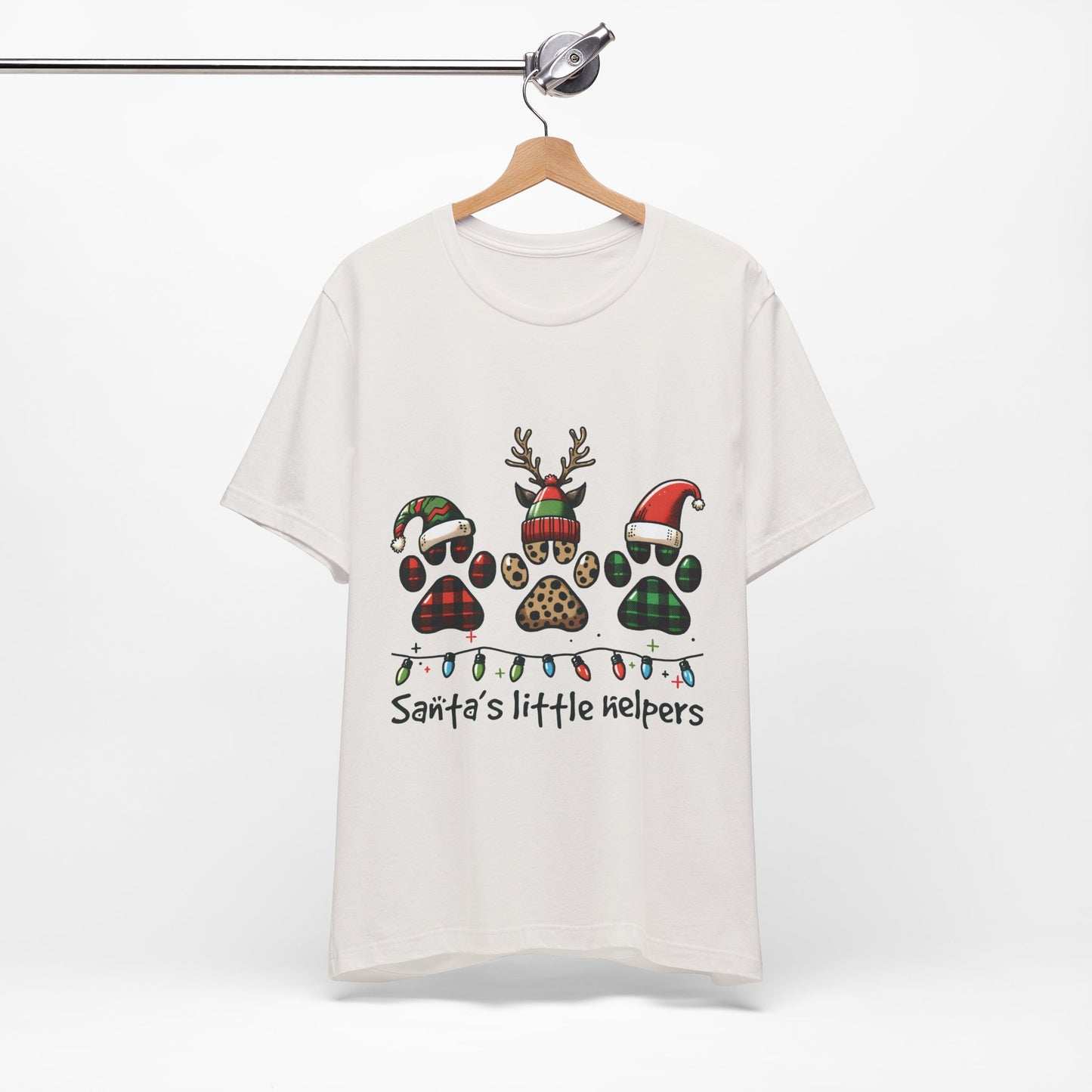 Unisex Jersey Short Sleeve Tee Santa´s Little Helpers