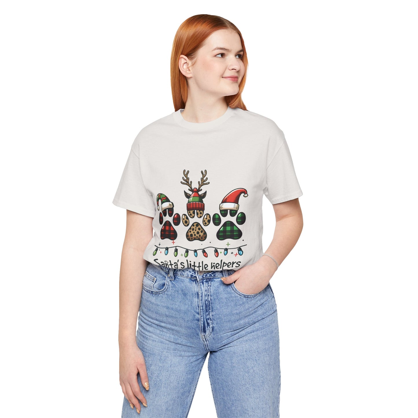 Unisex Jersey Short Sleeve Tee Santa´s Little Helpers