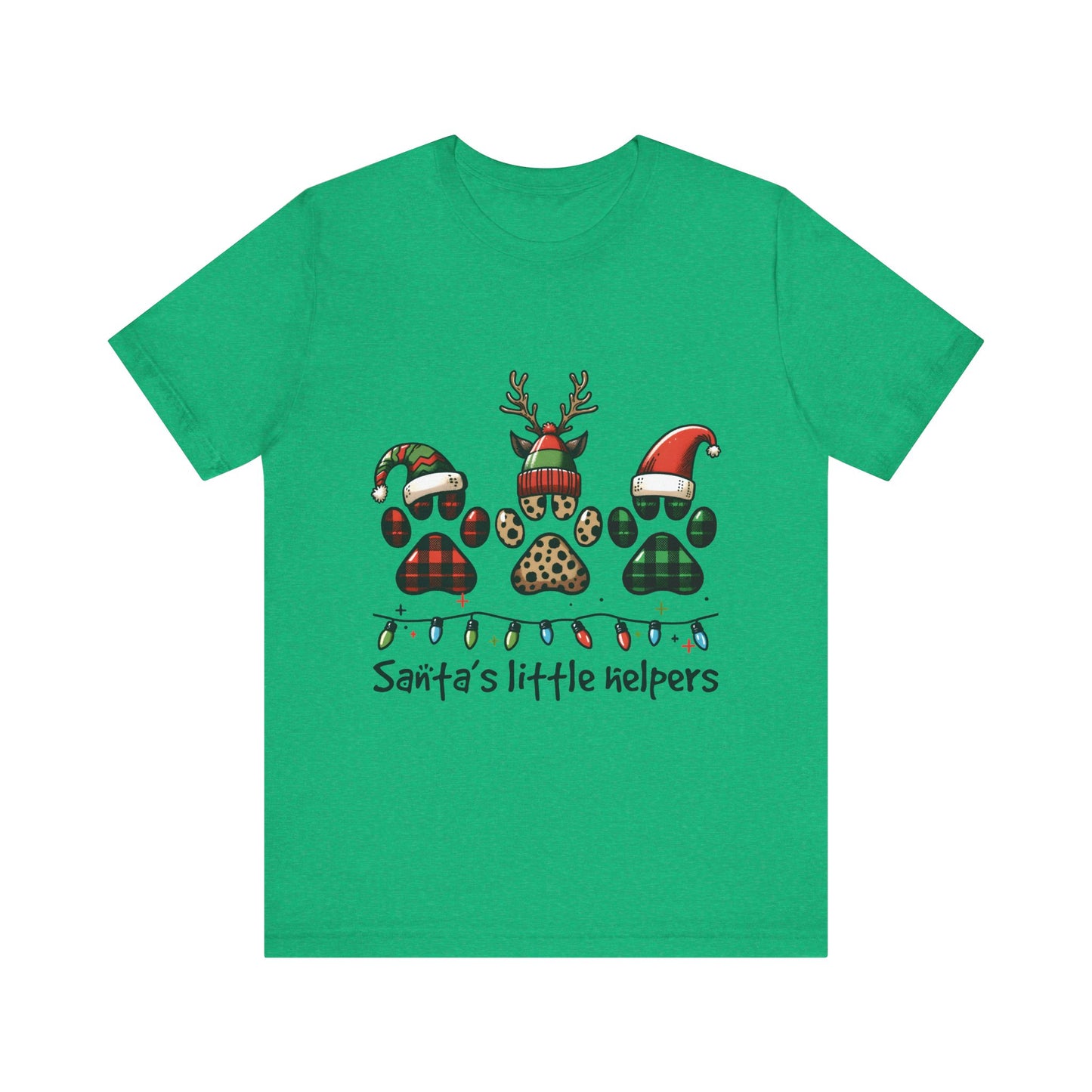 Unisex Jersey Short Sleeve Tee Santa´s Little Helpers