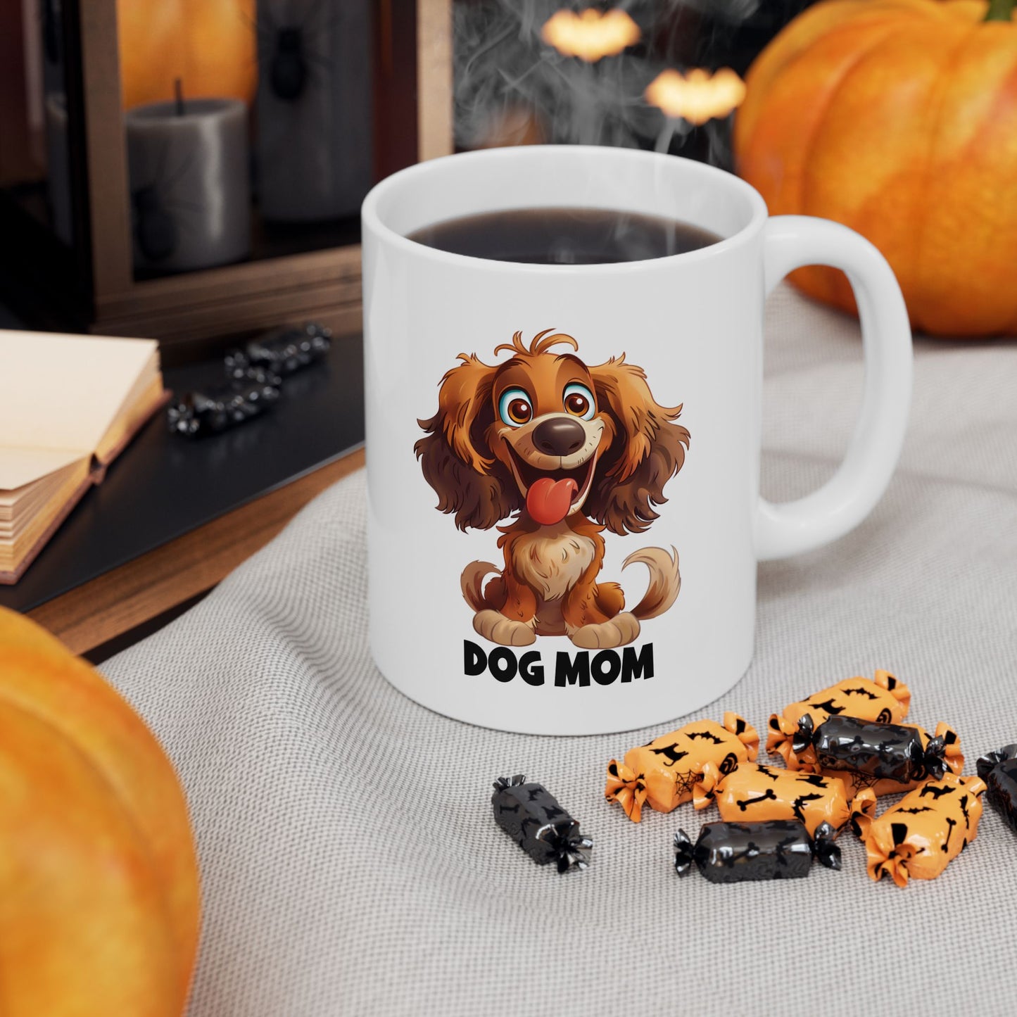 Ceramic Mug, Dog Mom (11oz, 15oz)