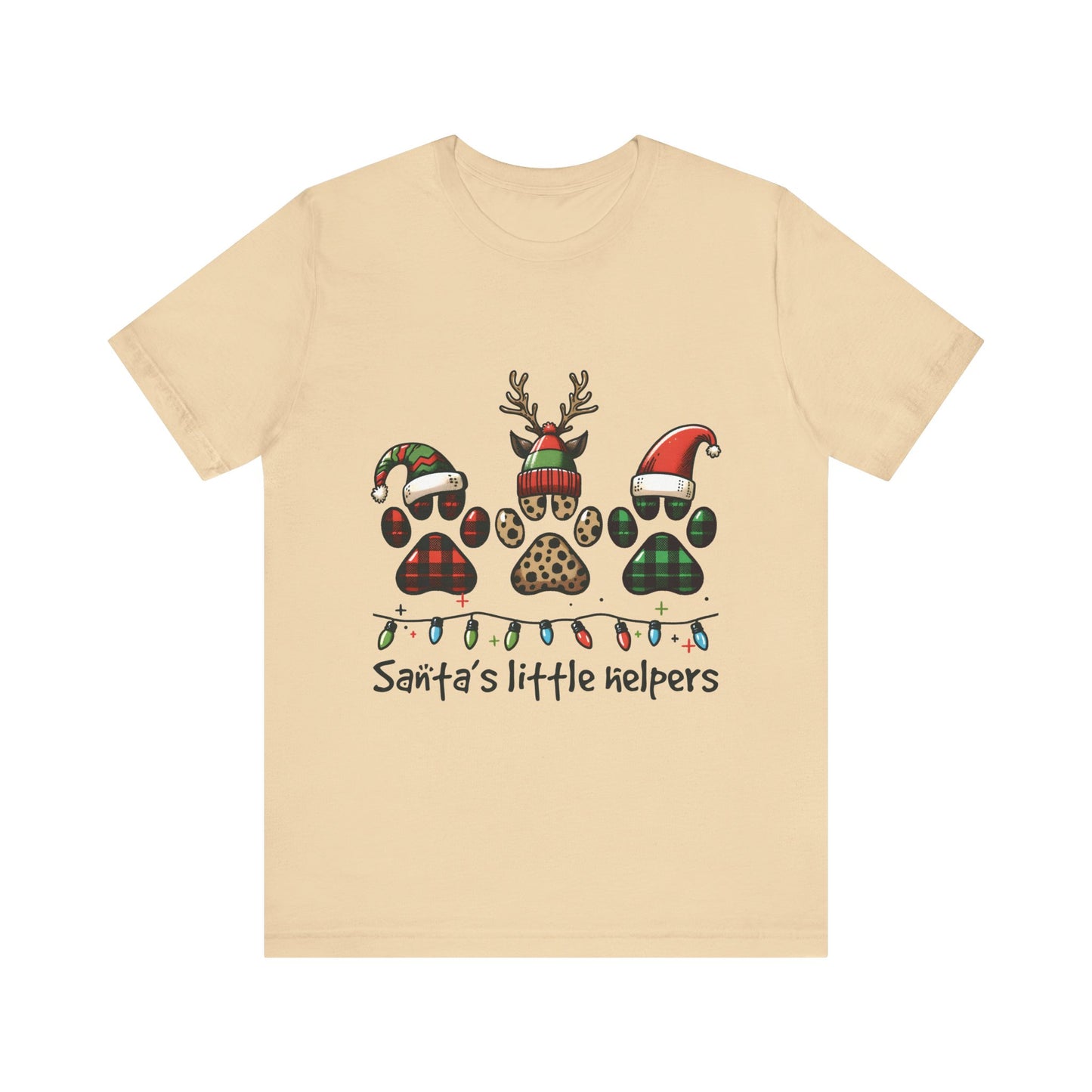 Unisex Jersey Short Sleeve Tee Santa´s Little Helpers