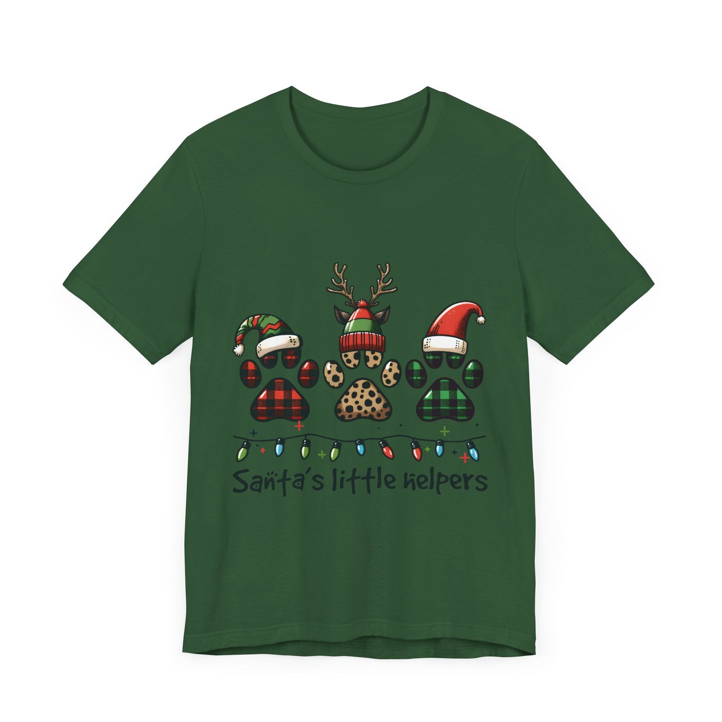 Unisex Jersey Short Sleeve Tee Santa´s Little Helpers