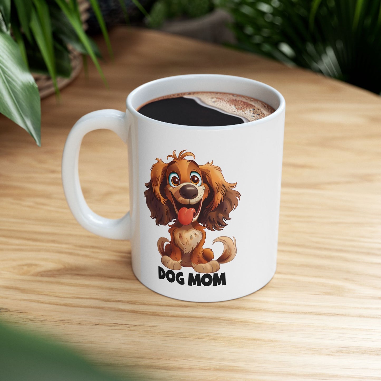 Ceramic Mug, Dog Mom (11oz, 15oz)