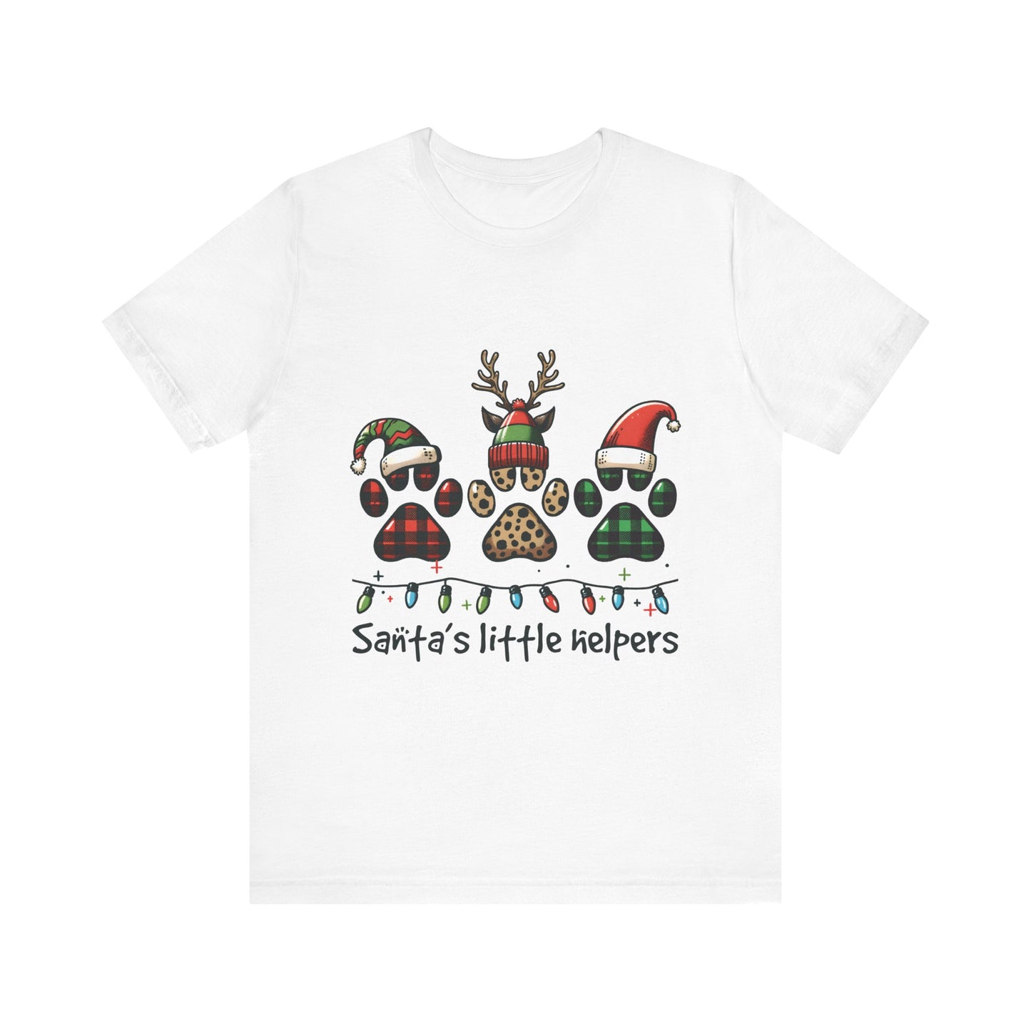 Unisex Jersey Short Sleeve Tee Santa´s Little Helpers