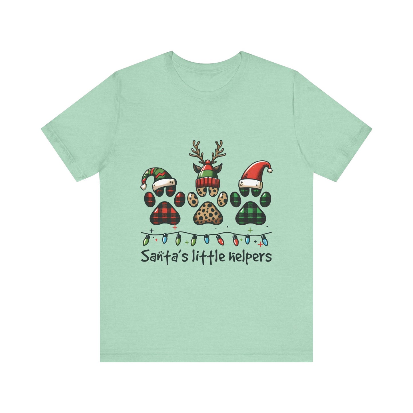 Unisex Jersey Short Sleeve Tee Santa´s Little Helpers