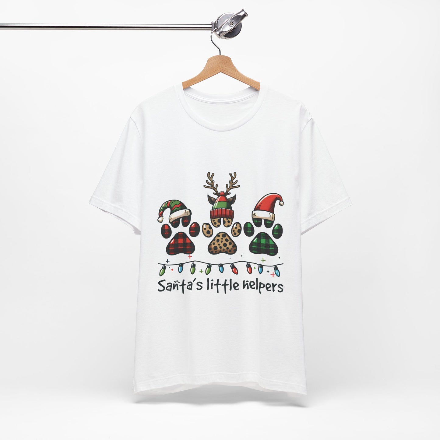 Unisex Jersey Short Sleeve Tee Santa´s Little Helpers