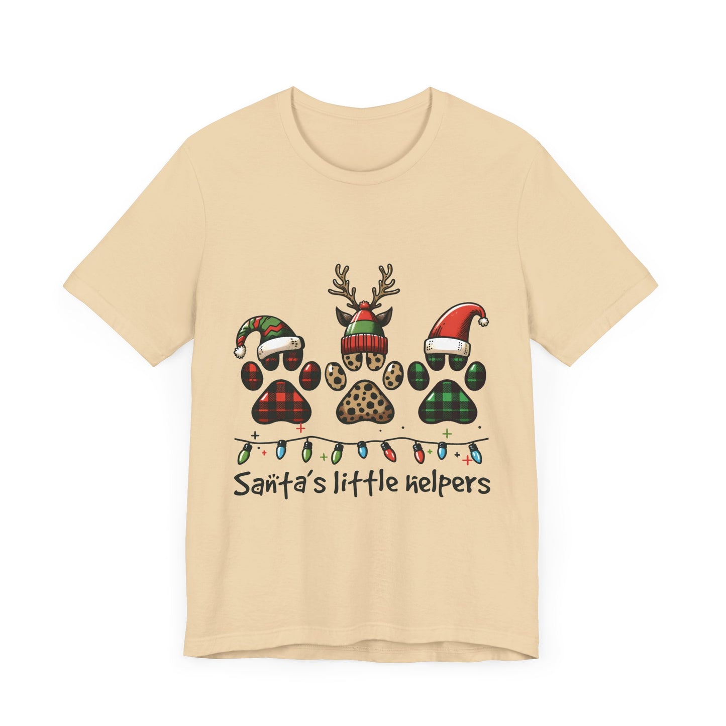 Unisex Jersey Short Sleeve Tee Santa´s Little Helpers